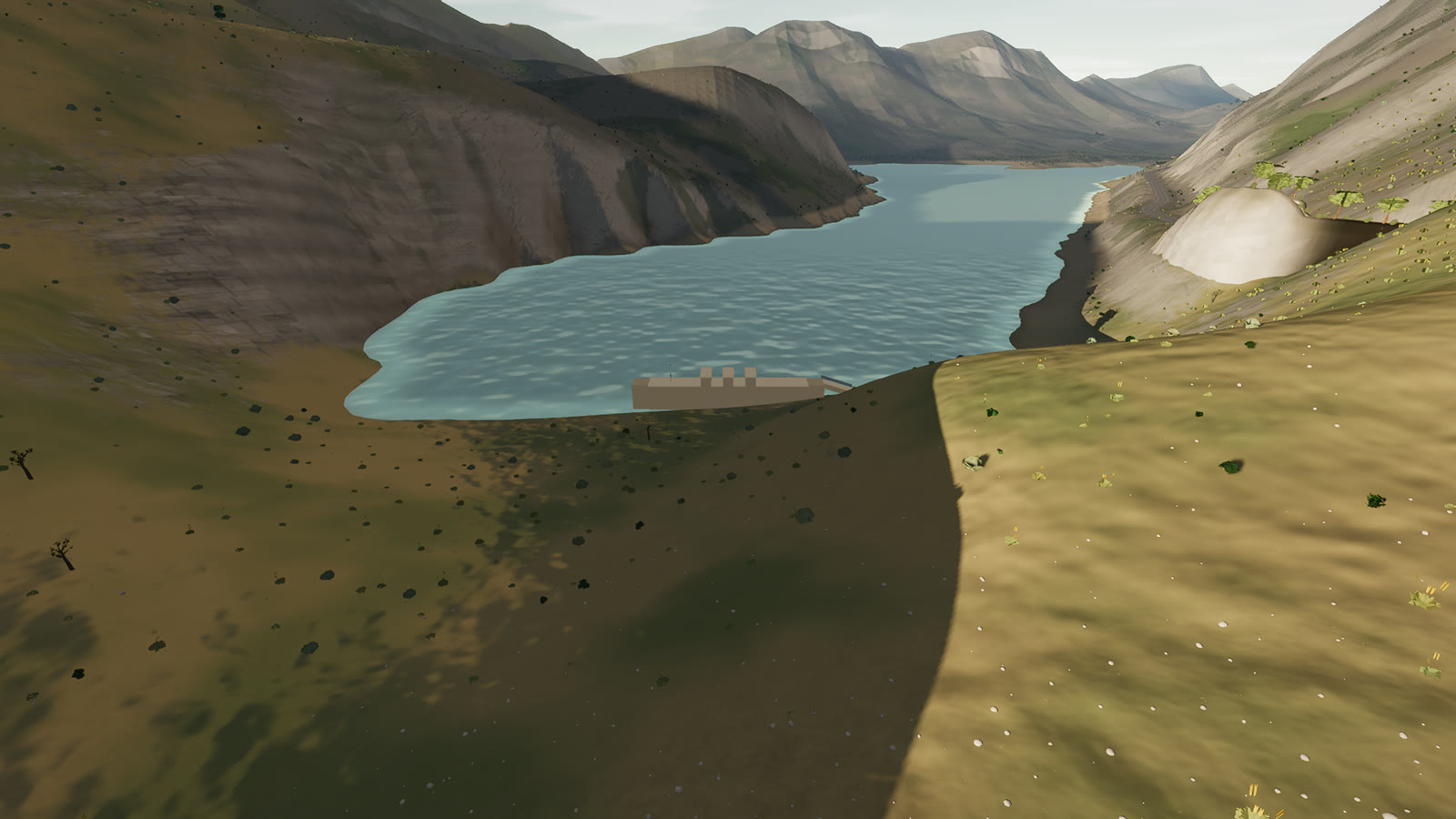 A second in-game view from muntro's Serra de Tramuntana roads