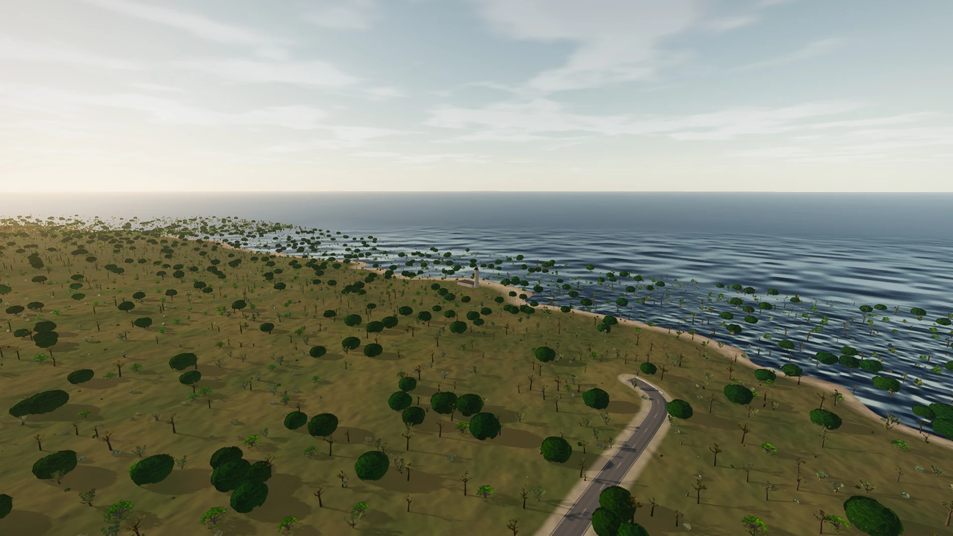 In-game preview of Cap de ses Salines