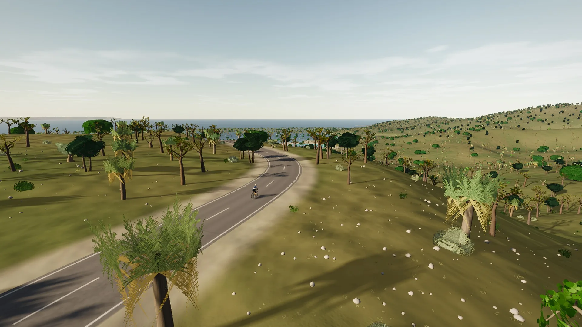 In-game view captured on The Ma-1044, End to End, a cycling route in Palma & Southwest