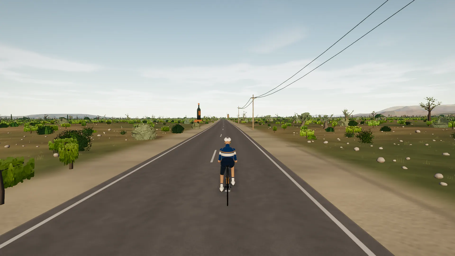 In-game preview of Inca to Santa Maria del Camí