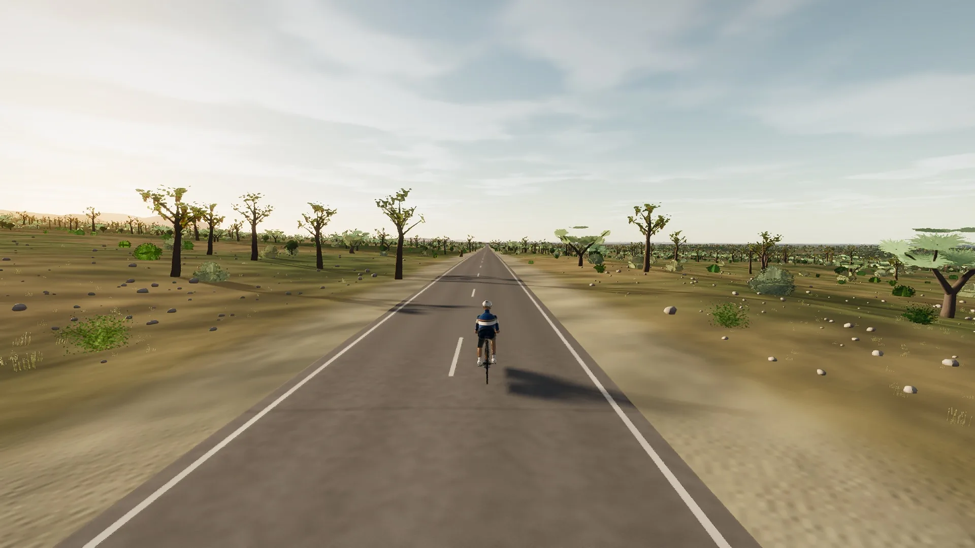 In-game preview of The Llucmajor Carretera