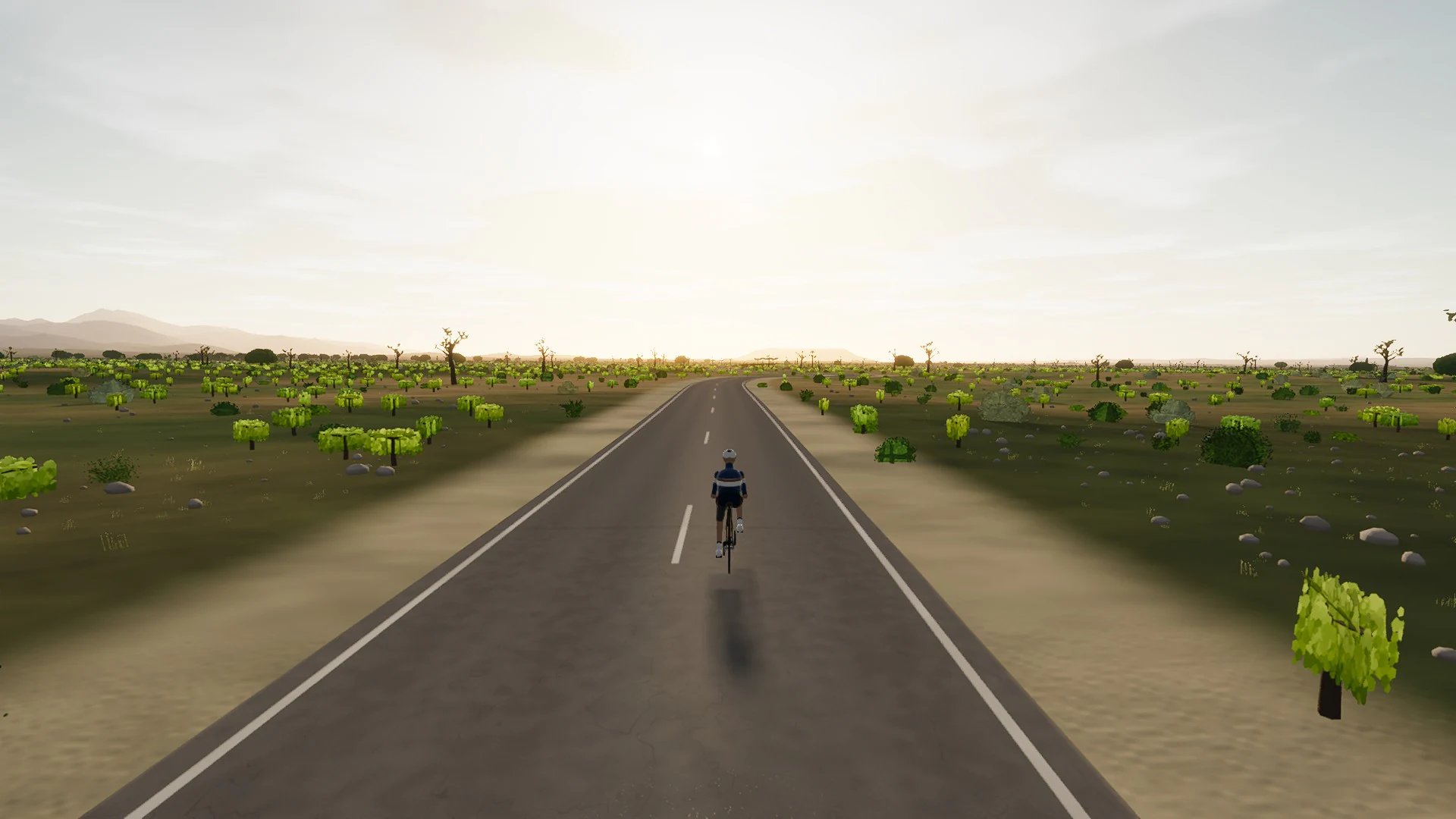 In-game preview of The Carretera Vella d’Inca